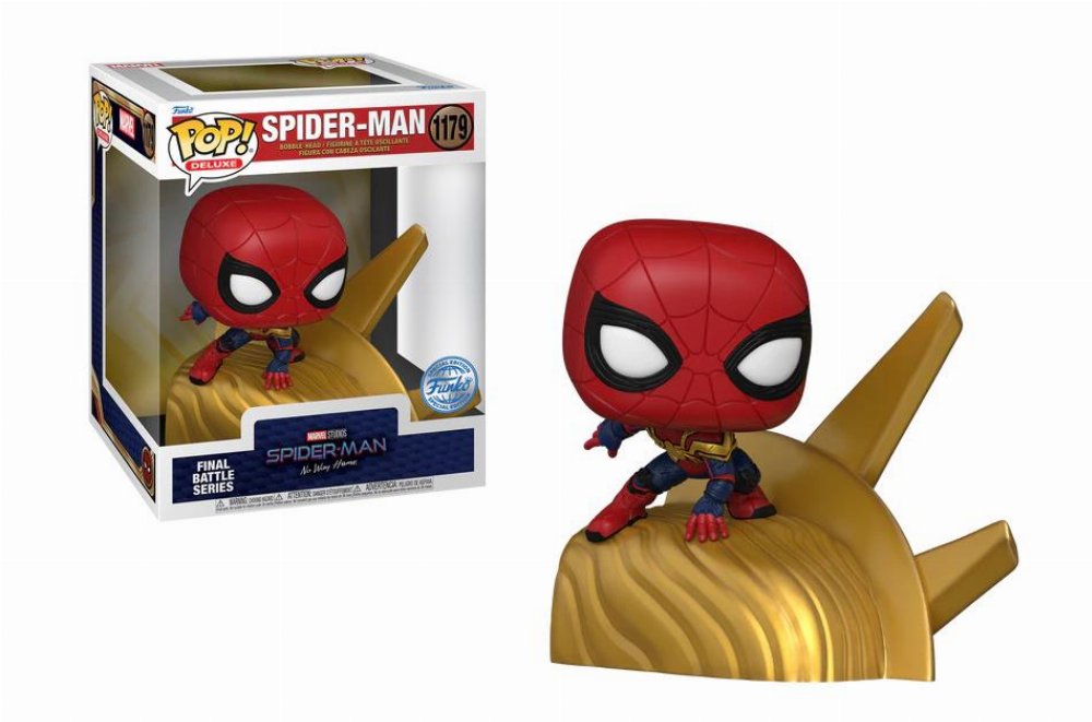 Φιγούρα Funko POP! Deluxe: Spider-Man No Way Home – Spider-Man (Final Battle Series) #1179 (Exclusive)