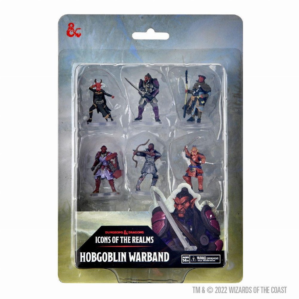 D&D Icons of the Realms Premium Miniature Set – Hobgoblin Warband