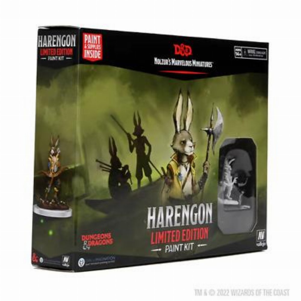 Vallejo – D&D Nolzur’s Marvelous Pigments: Harengon Paint Kit (12 Supplies)