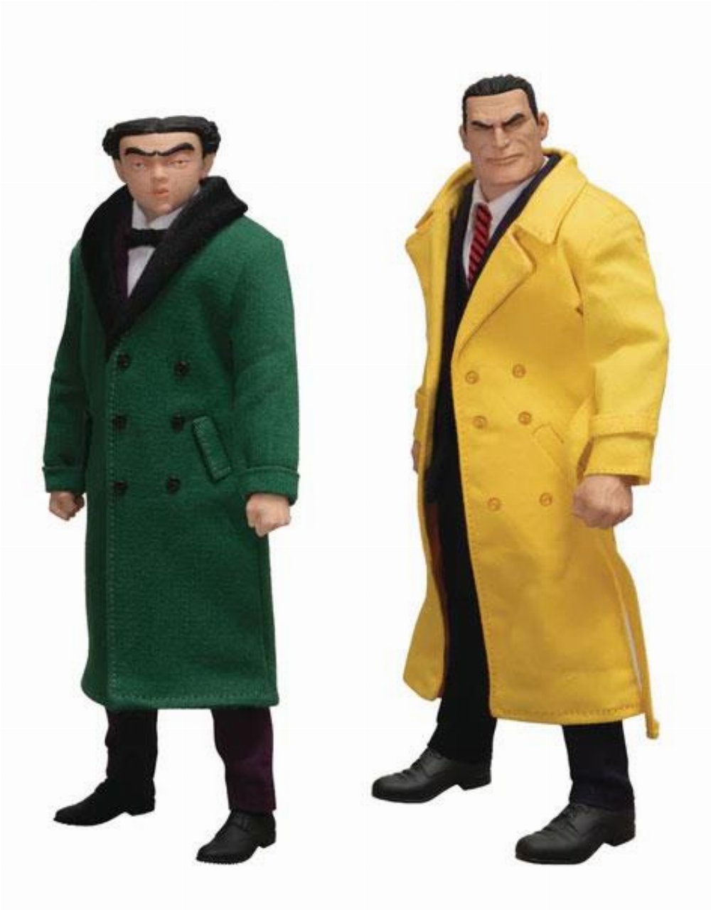 Dick Tracy – Dick Tracy vs Flattop 2-Pack Φιγούρες Δράσης (17cm)