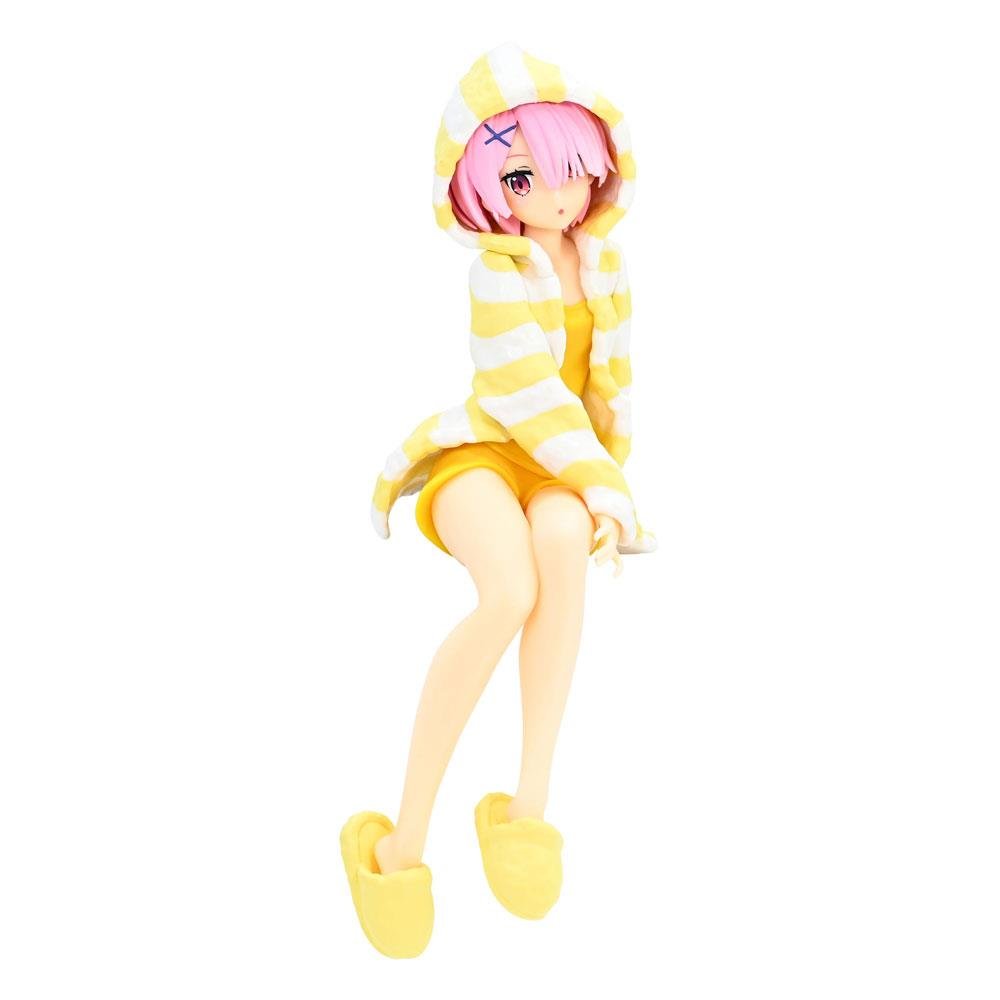 Re:Zero Noodle Stopper – Ram Room Wear Yellow Color Φιγούρα Αγαλματίδιο (14cm)