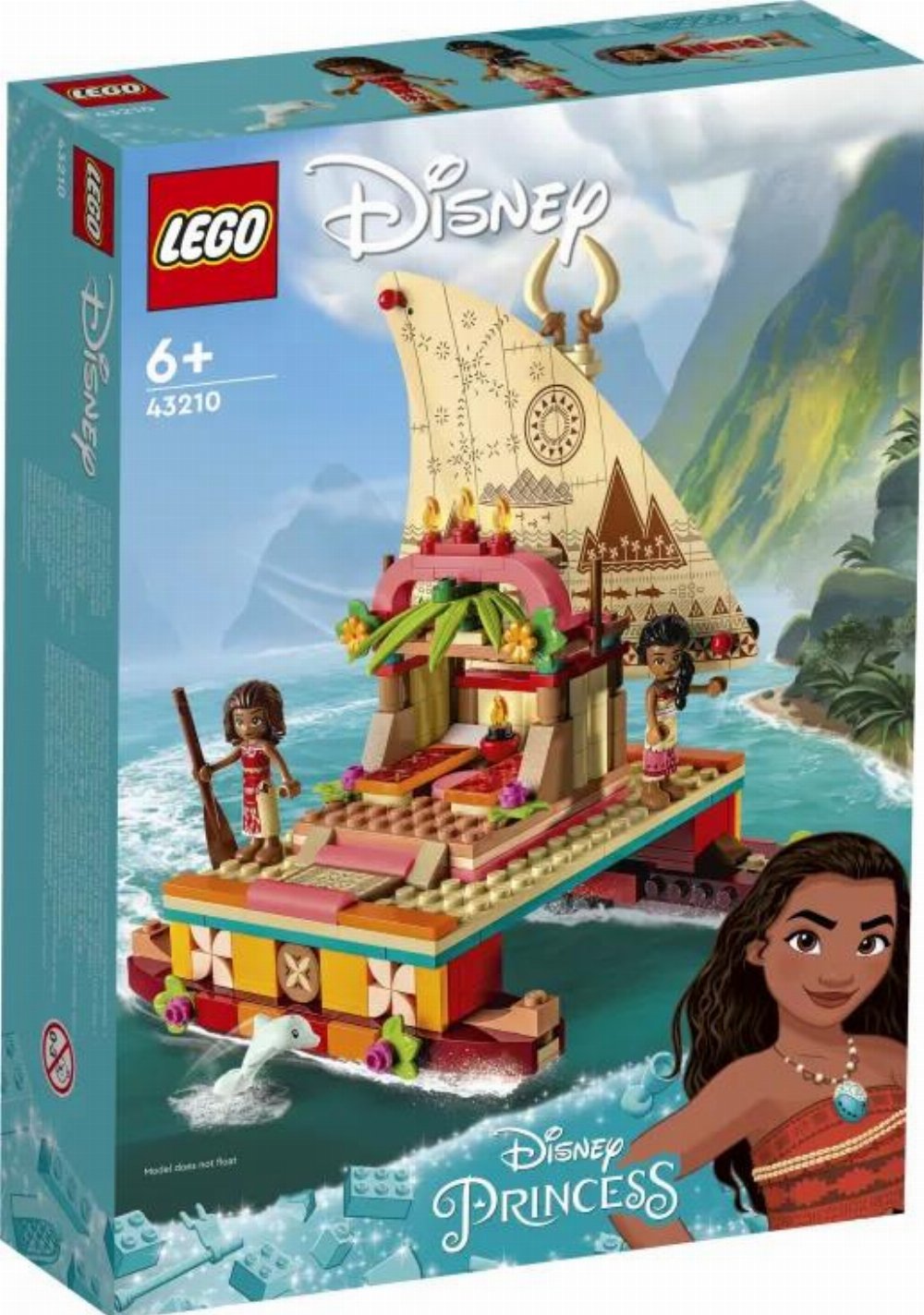 LEGO Disney – Princess Moana’s Wayfinding Boat (43210)