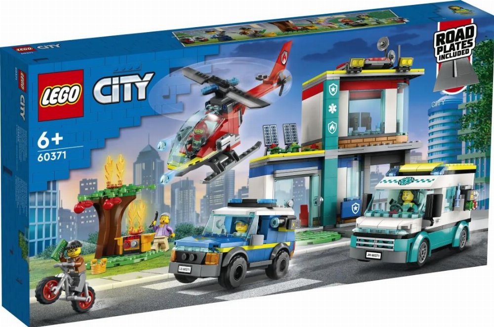 LEGO City – Emergency Vehicles HQ (60371)