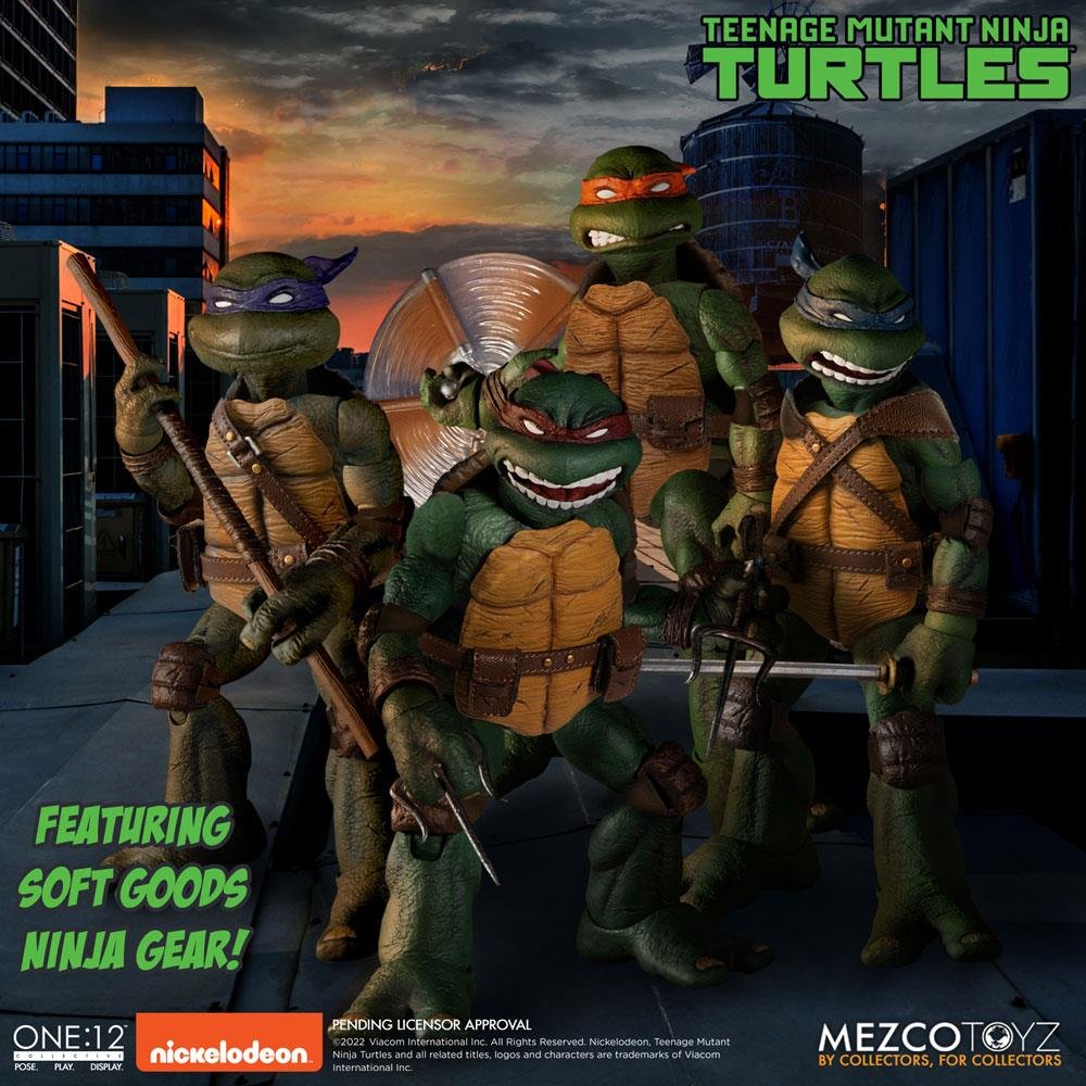 Teenage Mutant Ninja Turtles – XL Deluxe Φιγούρες Δράσης (17cm)
