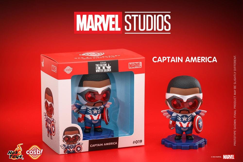The Falcon and the Winter Soldier: Cosbi Mini – Captain America Φιγούρα (8cm)