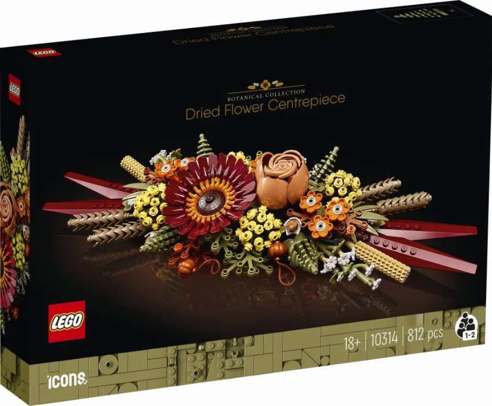 LEGO Icons – Botanical Collection: Dried Flower Centerpiece (10314)