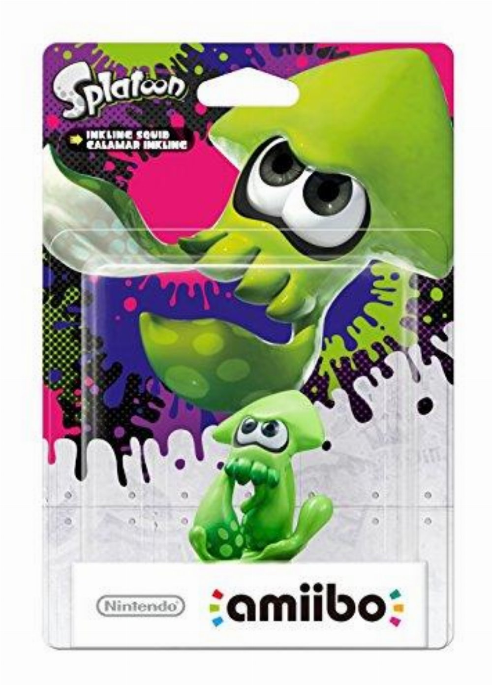 Nintendo Amiibo: Splatoon – Inkling Green Squid Φιγούρα