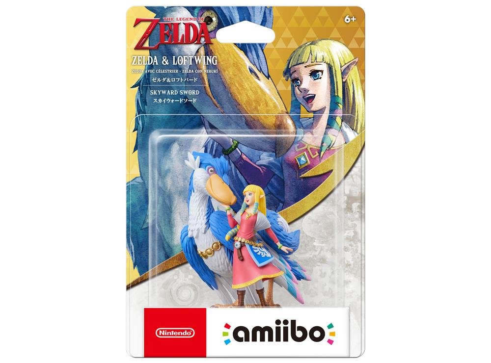 Nintendo Amiibo: The Legend of Zelda – Zelda & Loftwing Φιγούρα