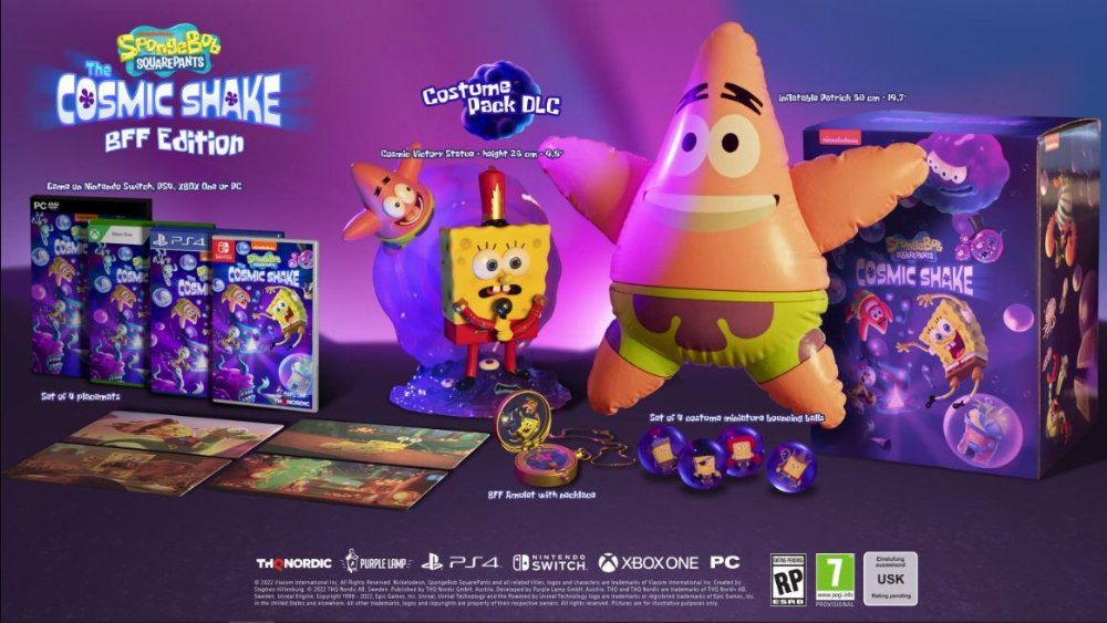 XBox Game – SpongeBob SquarePants: The Cosmic Snake (BFF Collector’s Edition)