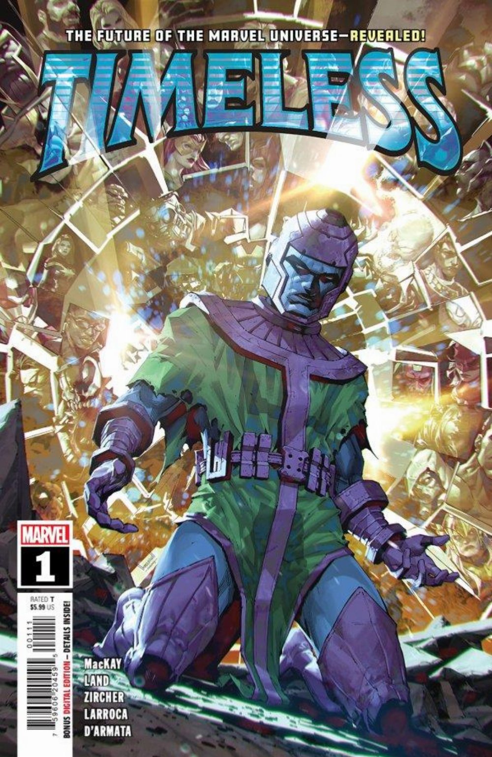 Τεύχος Κόμικ Timeless #1 (2022)