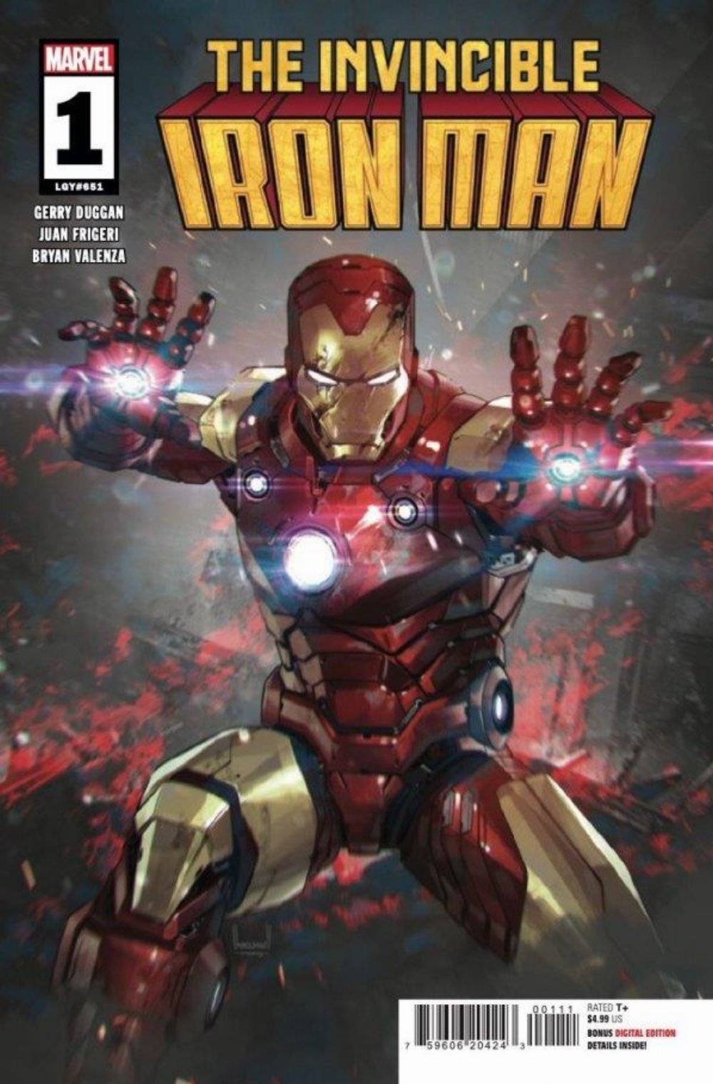 Τεύχος Κόμικ The Invincible Iron Man #01