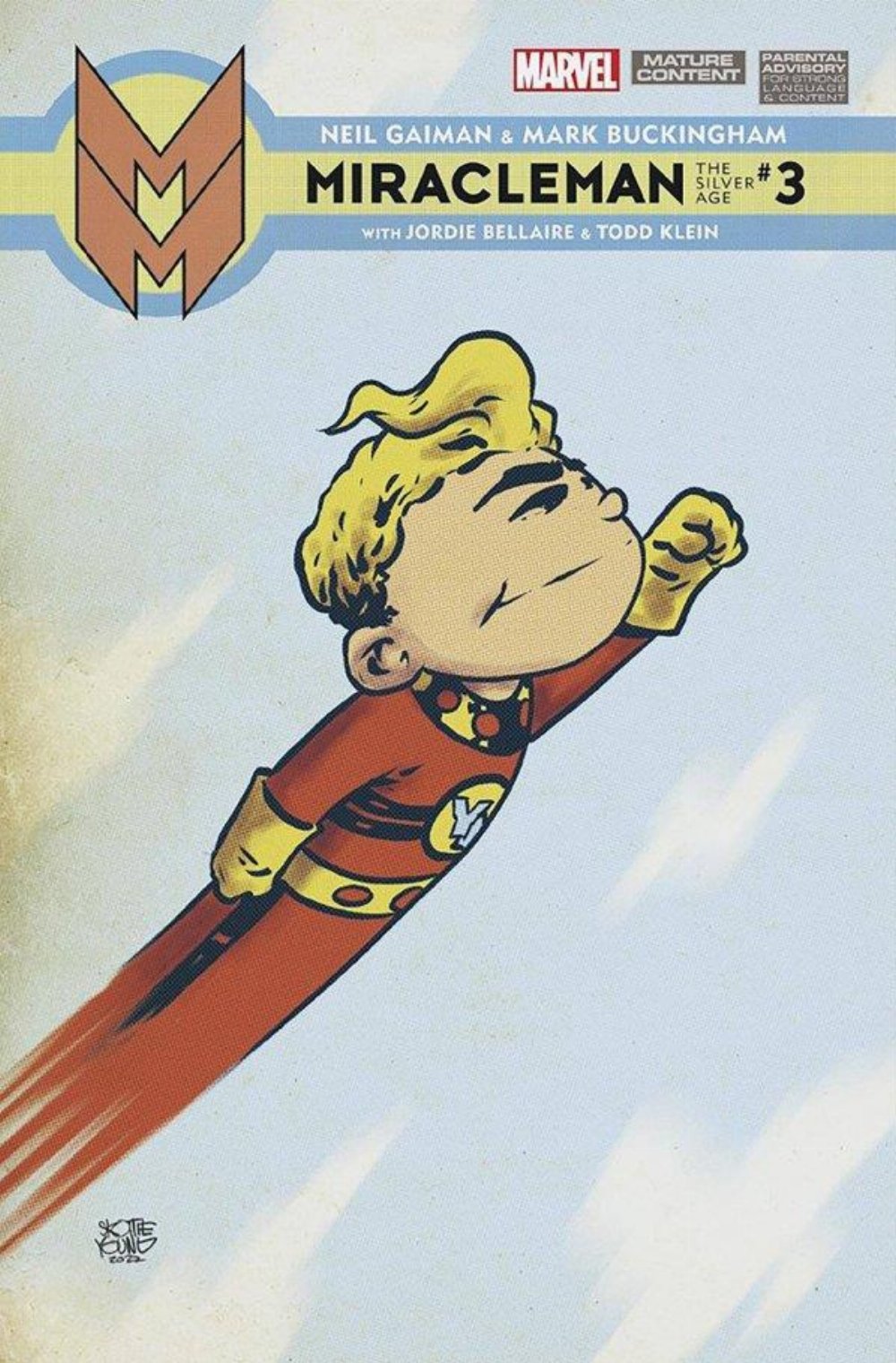 Τεύχος Κόμικ Miracleman Silver Age #3 Young Variant