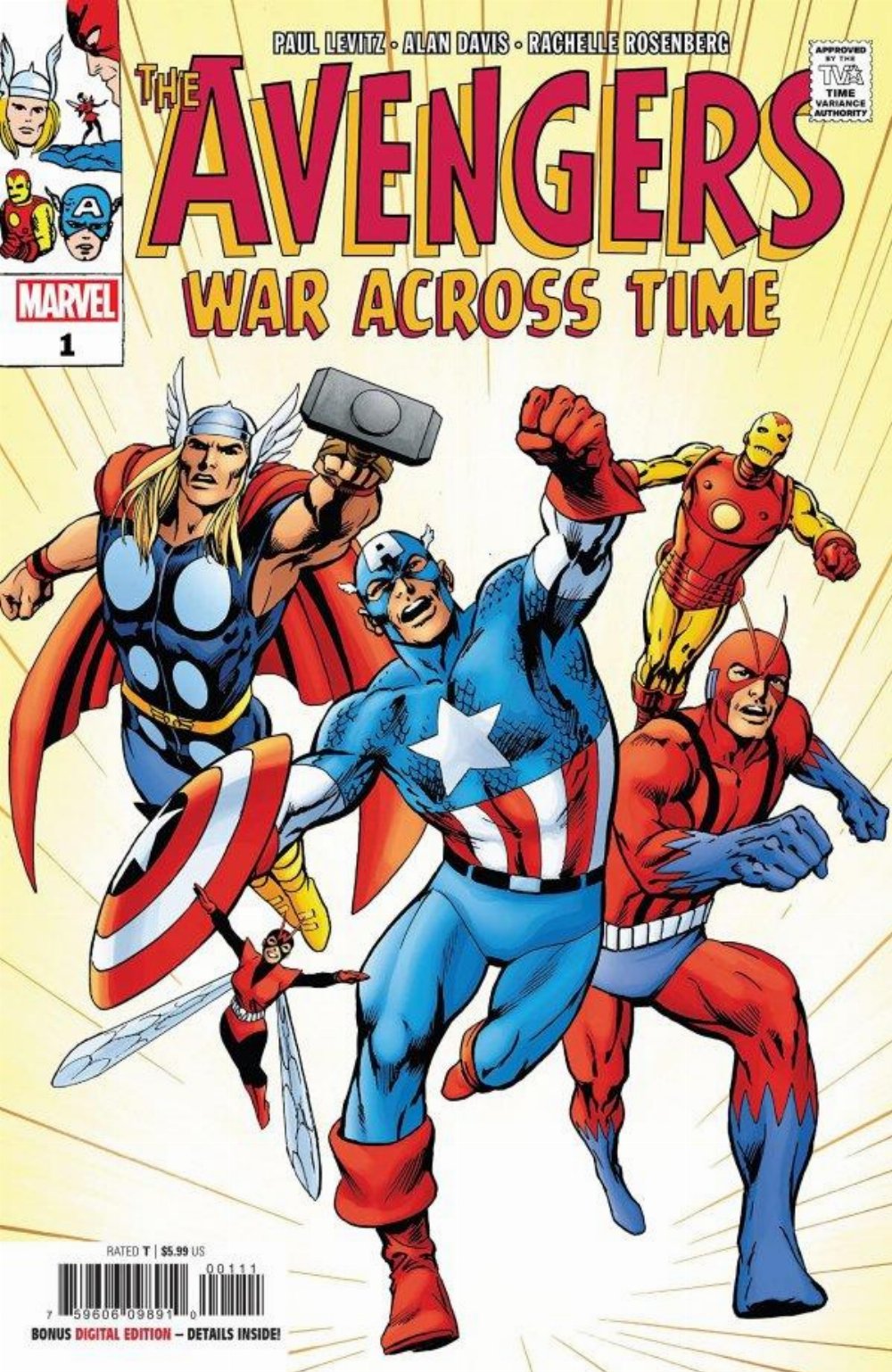 Τεύχος Κόμικ The Avengers War Across Time #1