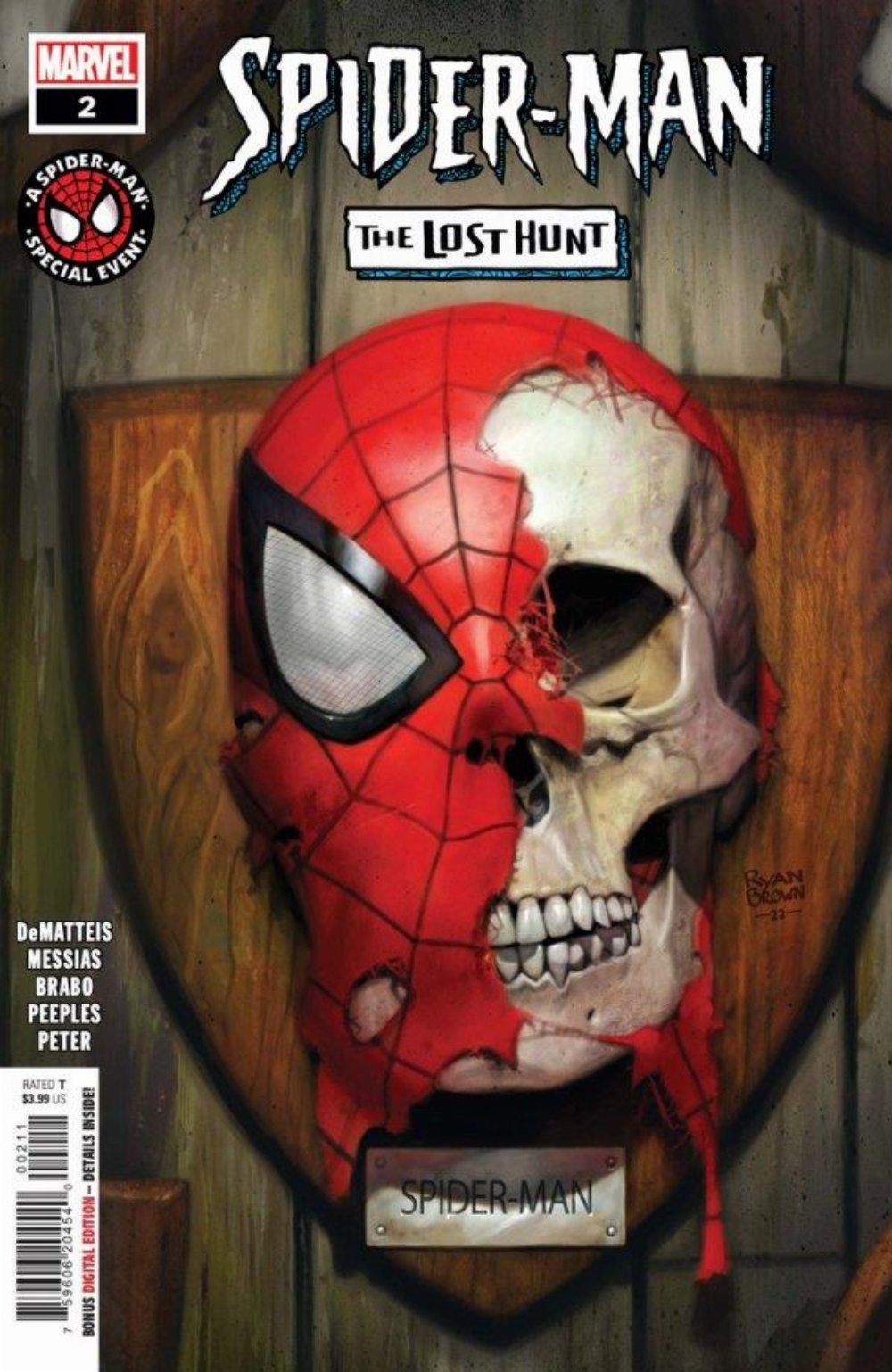 Τεύχος Κόμικ Spider-Man The Lost Hunt #2 (Of 5)