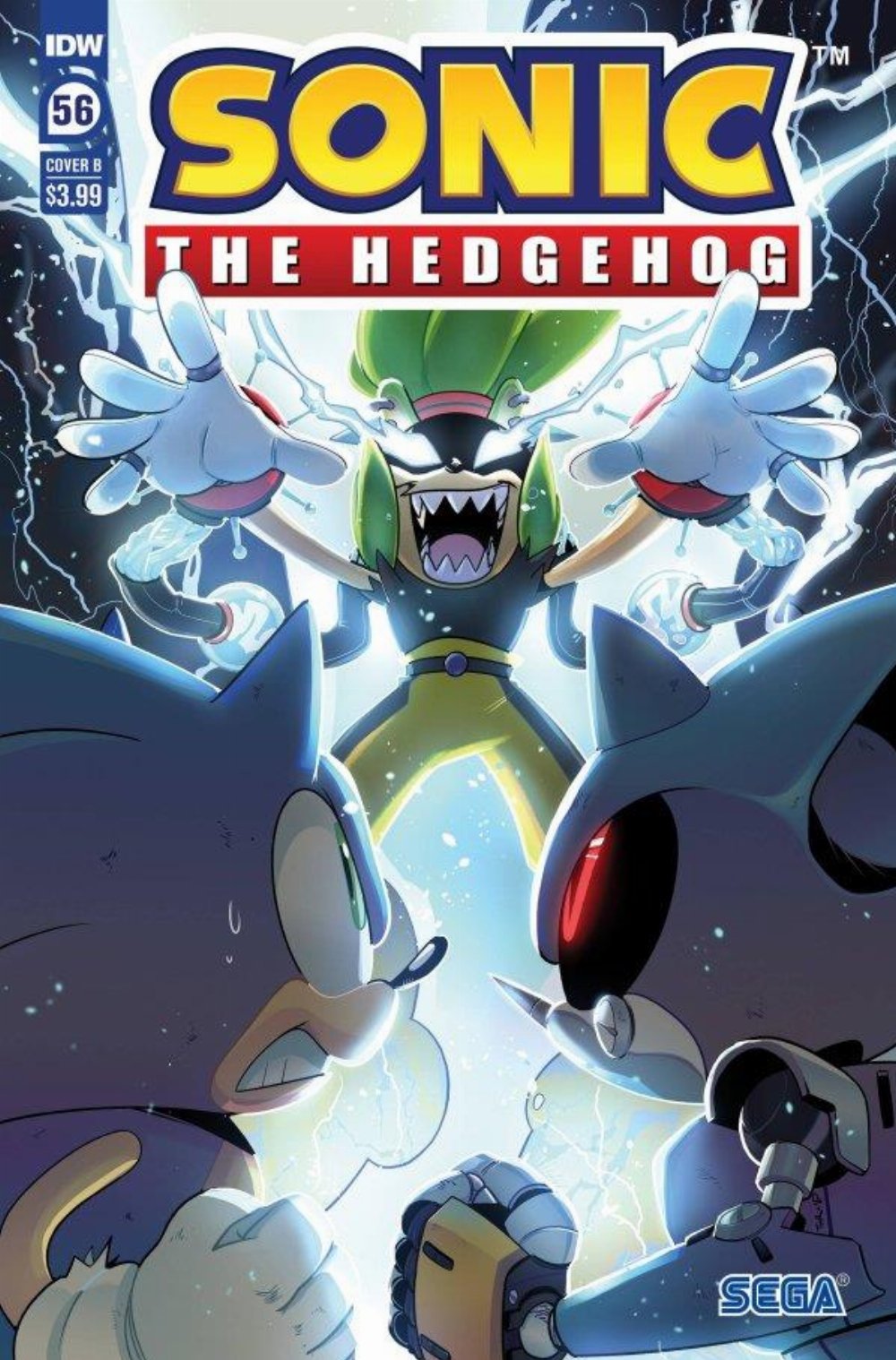 Τεύχος Κόμικ Sonic the Hedgehog #56 Cover B Rothlisberger