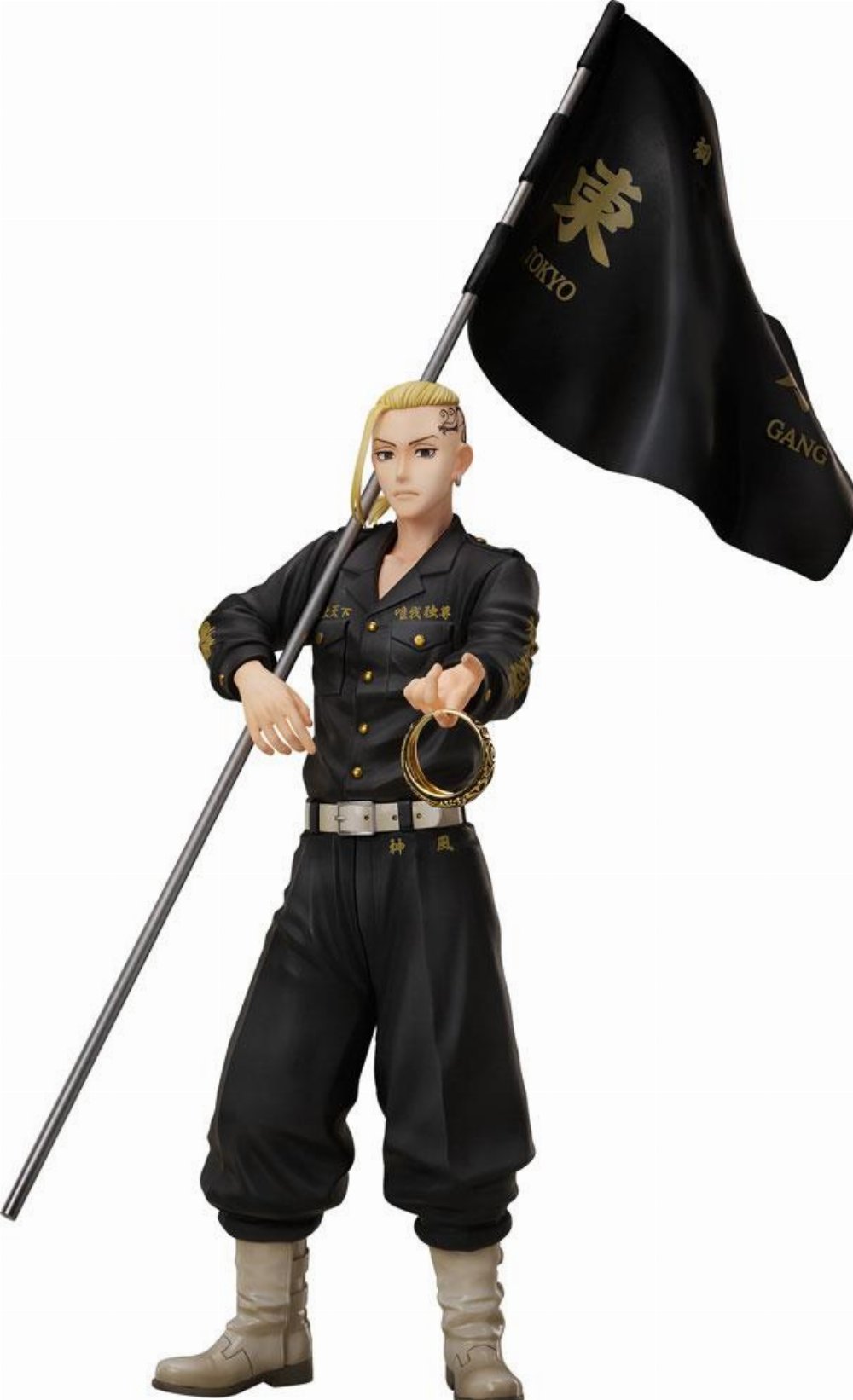 Tokyo Revengers – Ken Ryuguji Φιγούρα Αγαλματίδιο (30cm) με Δαχτυλίδι (Size 13)