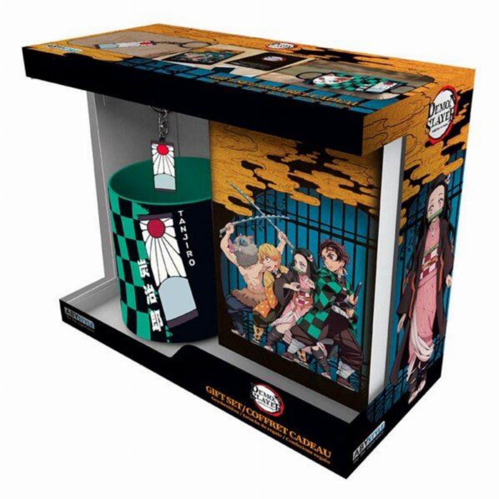 Demon Slayer: Kimetsu no Yaiba – Tanjiro Σετ Δώρου (Mug, Notebook, Keychain)