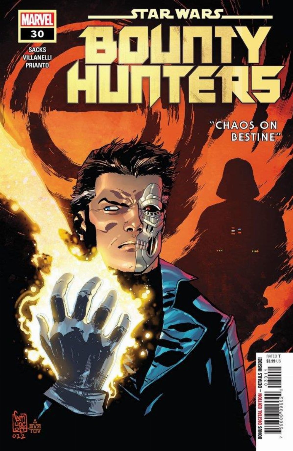 Τεύχος Κόμικ Star Wars Bounty Hunters #30