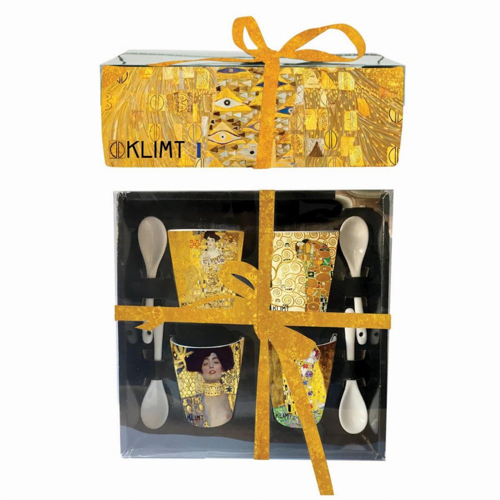 Σειρά Art: Klimt – Σετ Δώρου (4 Κούπες, 4 Κουταλάκια)
