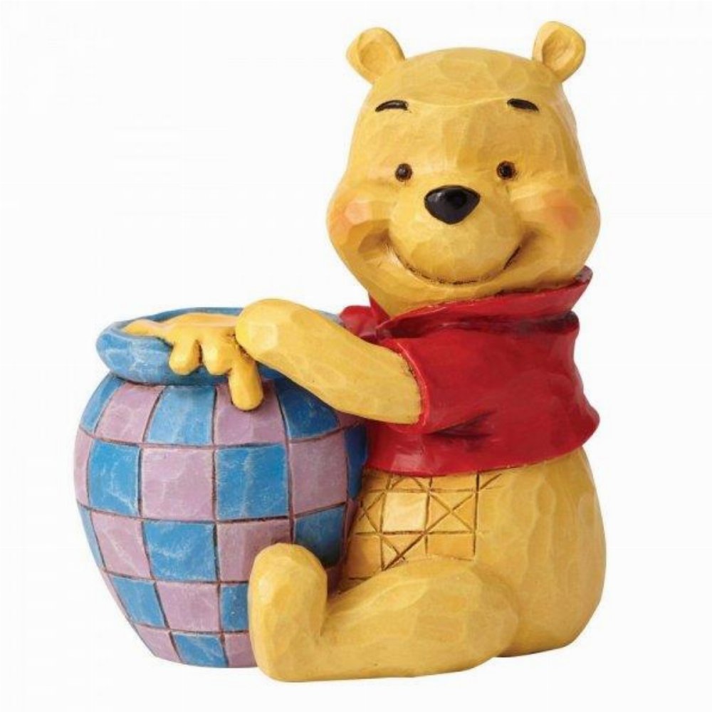 Disney: Enesco – Winnie the Pooh with Honey Pot Φιγούρα Αγαλματίδιο (7cm)