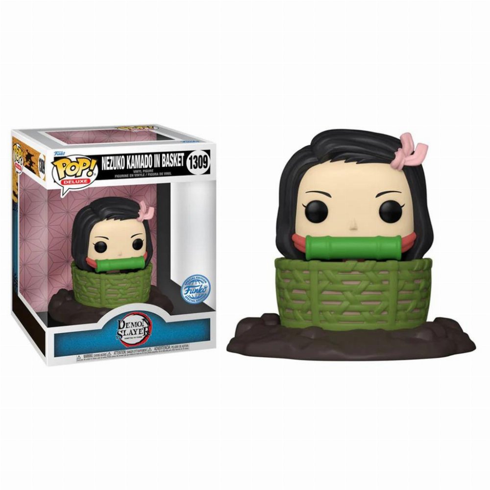 Φιγούρα Funko POP! Deluxe: Demon Slayer: Kimetsu no Yaiba – Nezuko in Basket #1309 (Exclusive)
