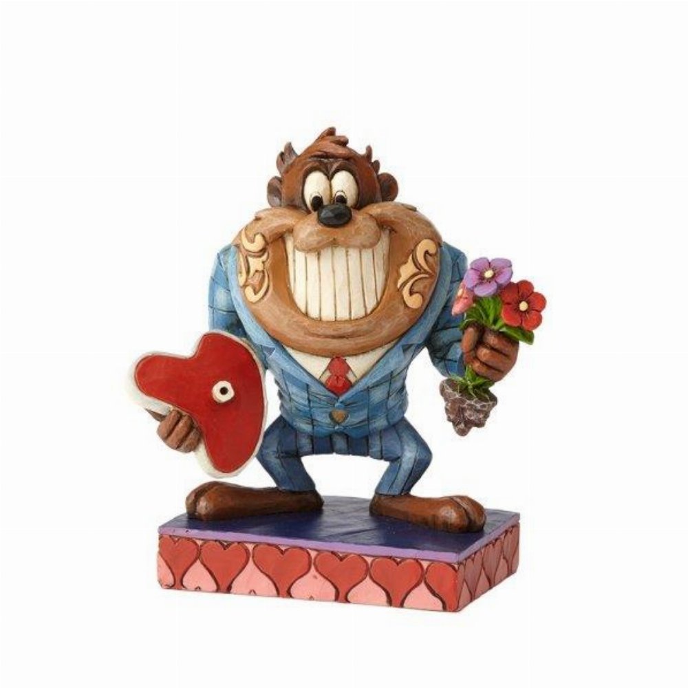 Looney Tunes: Enesco – Date night with Taz by Jim Shore Φιγούρα Αγαλματίδιο (12cm)
