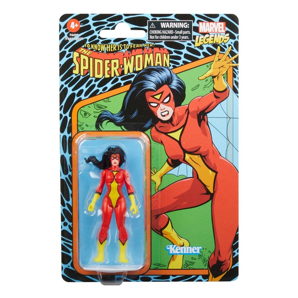 Marvel Legends: Retro Collection – Spider-Woman Φιγούρα Δράσης (10cm)