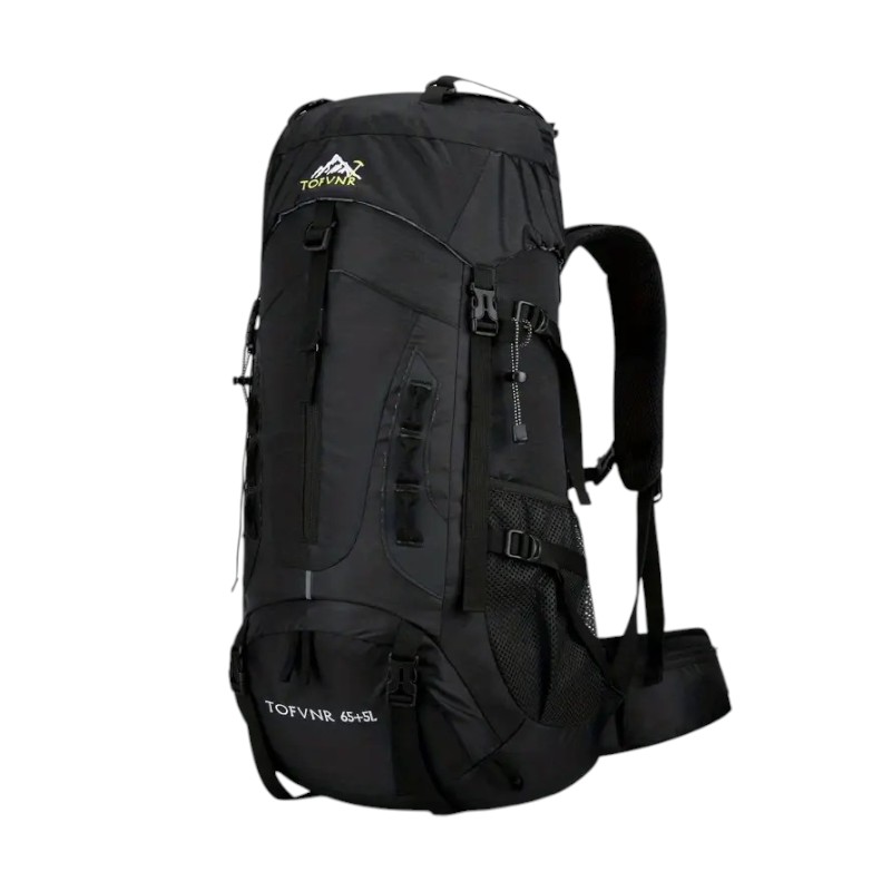 Σακίδιο πλάτης ορειβατικό – 207 – 65L+5L – 221264 – Black