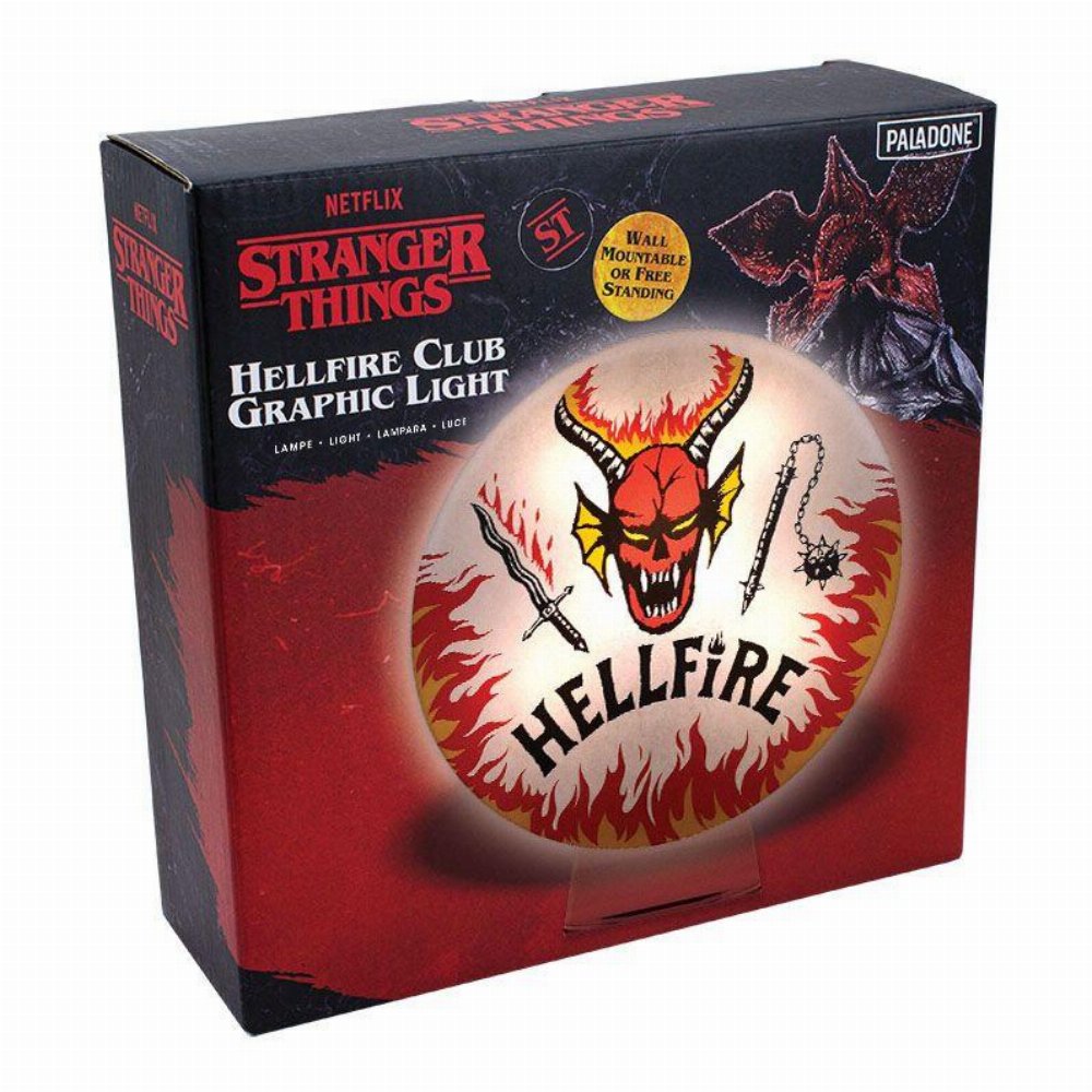Stranger Things – Hellfire Club Logo Φωτιστικό (20cm)