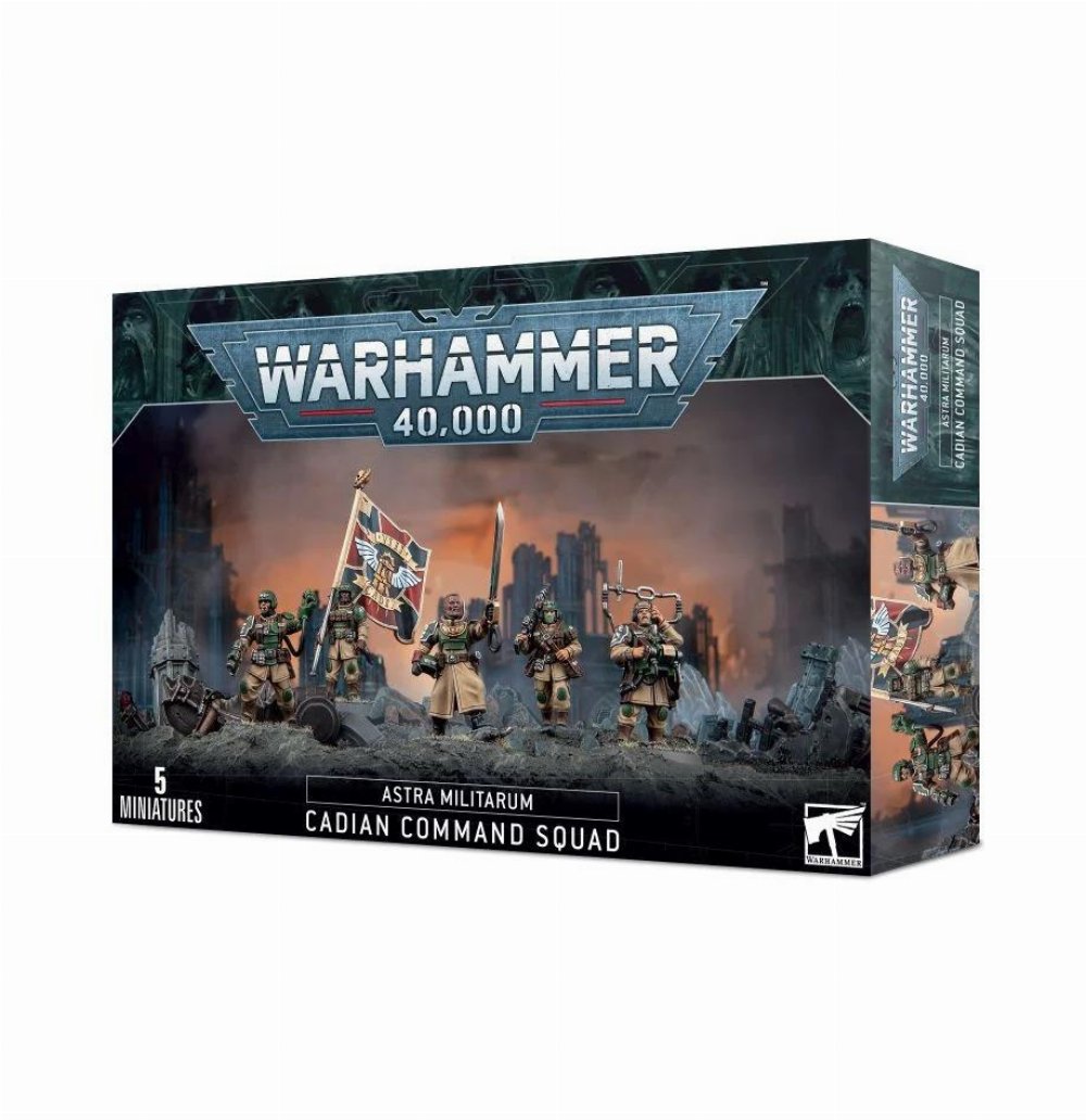 Warhammer 40000 – Astra Militarum: Cadian Command Squad