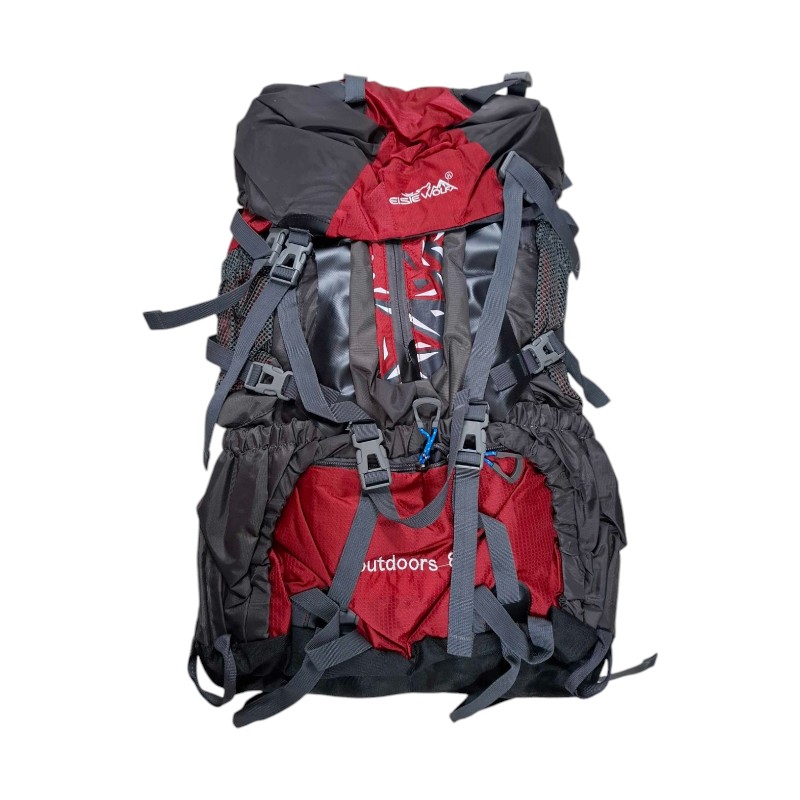 Σακίδιο πλάτης ορειβατικό – 3066 – 80L+5L – 221288 – Red