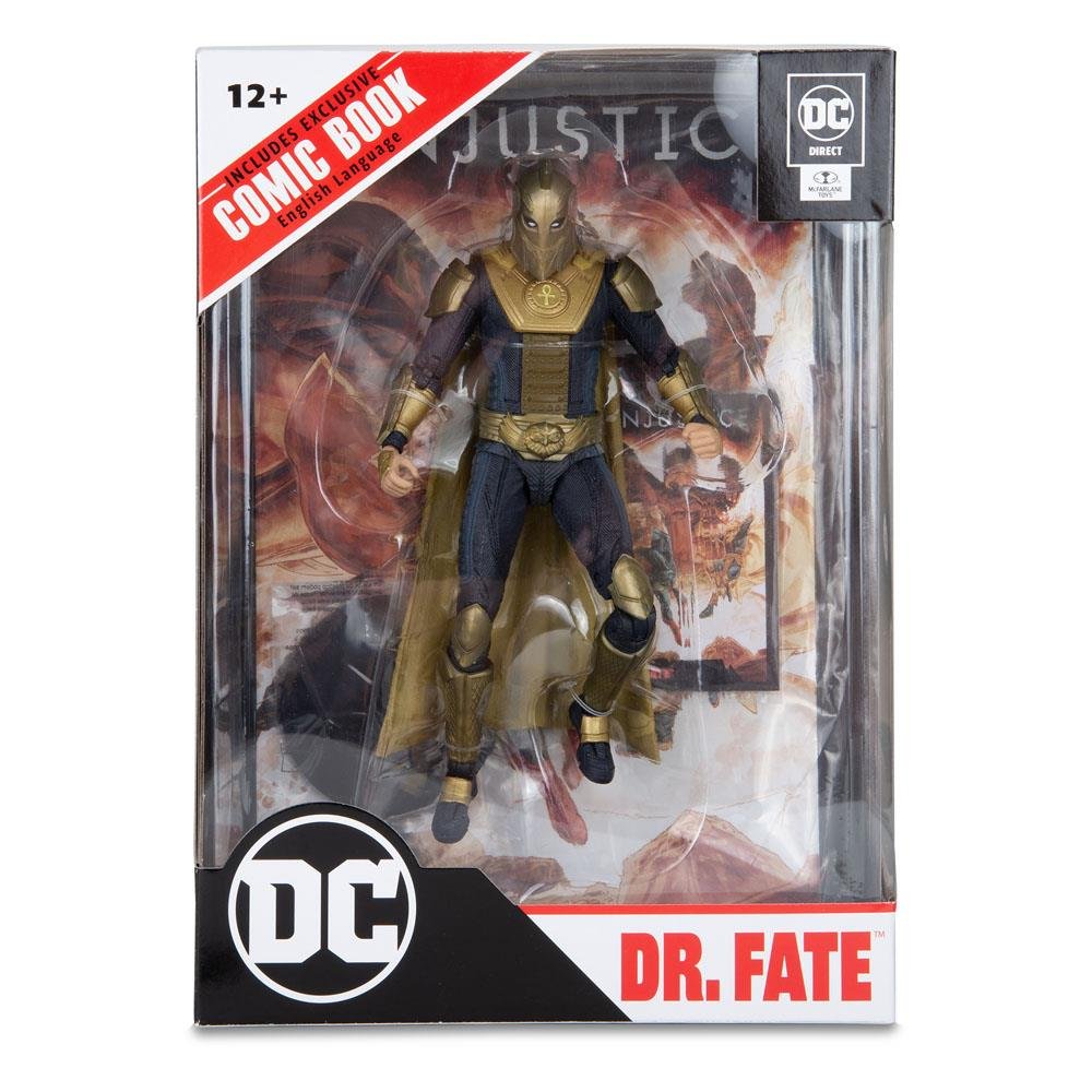 DC Comics: Page Punchers – Dr. Fate (Injustice 2) Φιγούρα Δράσης (18cm) Περιέχει Comic Βιβλίο