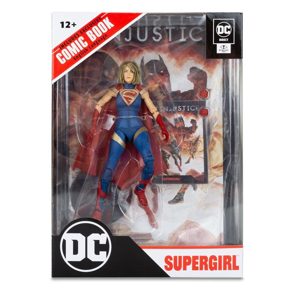 DC Comics: Page Punchers – Supergirl (Injustice 2) Φιγούρα Δράσης (18cm) Περιέχει Comic Βιβλίο