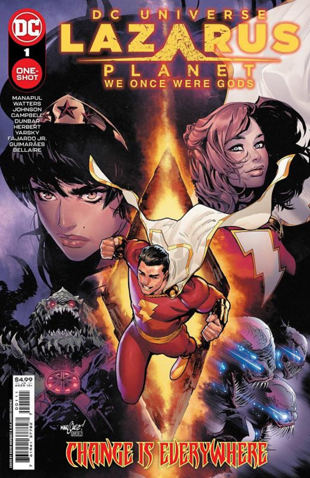 Τεύχος Κόμικ Lazarus Planet We Once Were Gods #1 (One-Shot)
