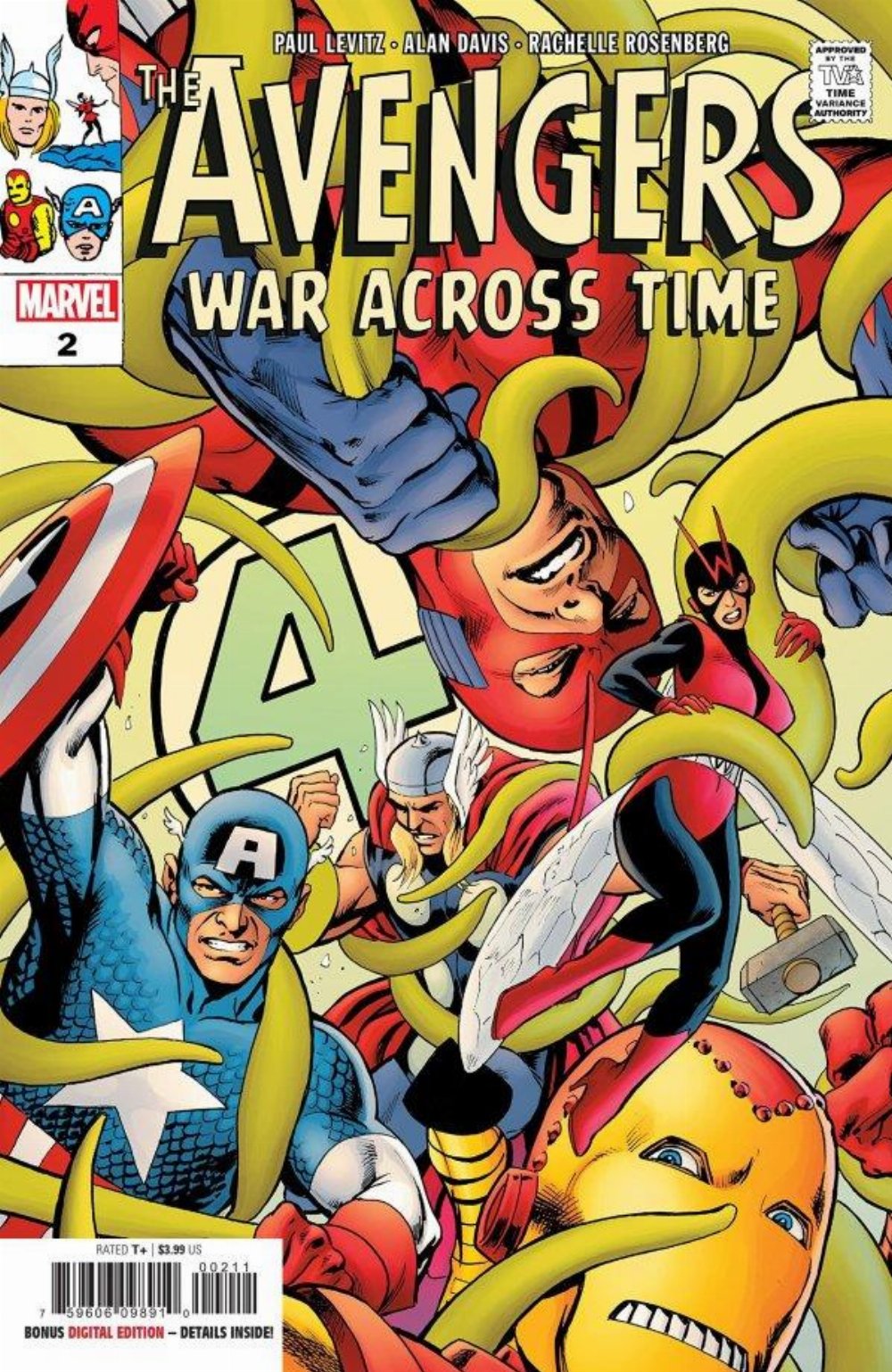 Τεύχος Κόμικ The Avengers War Across Time #2