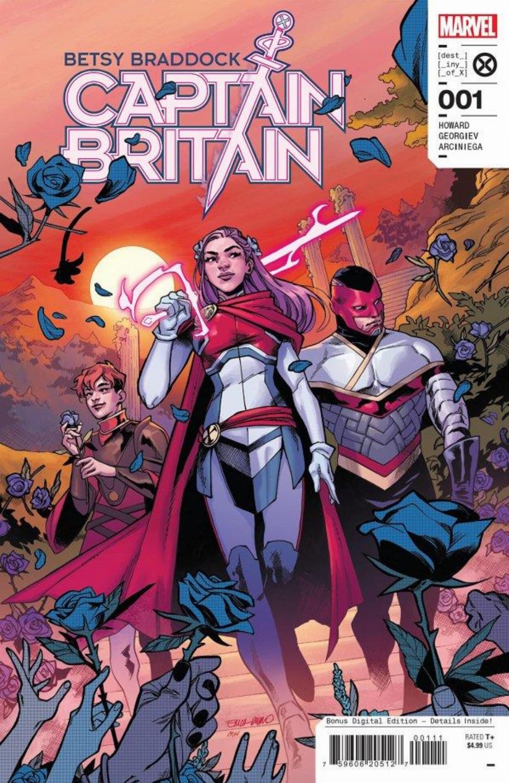 Τεύχος Κόμικ Betsy Braddock Captain Britain #1