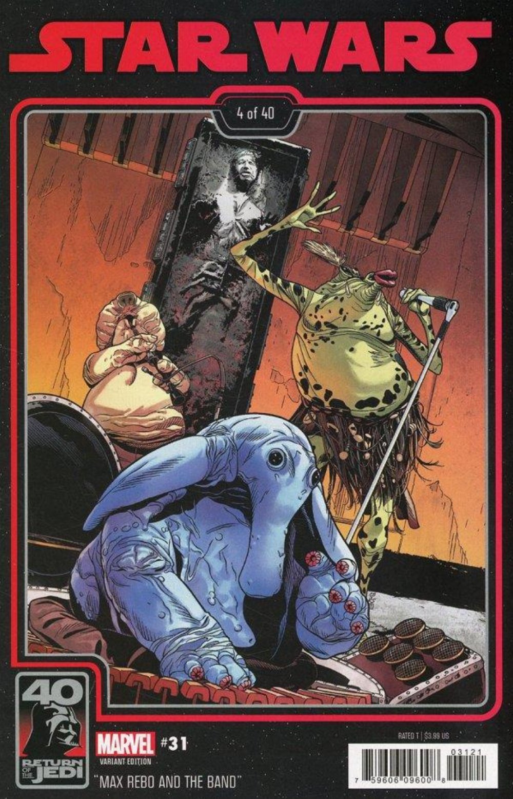 Τεύχος Κόμικ Star Wars #31 Sprouse Return Of The Jedi 40th Anniversary Variant Cover