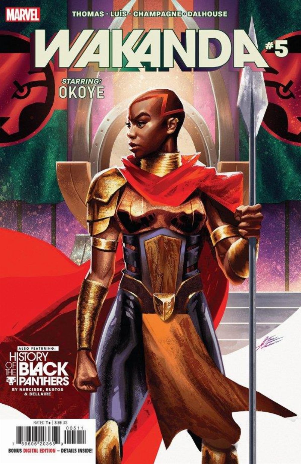Τεύχος Κόμικ Wakanda #5 (OF 5)