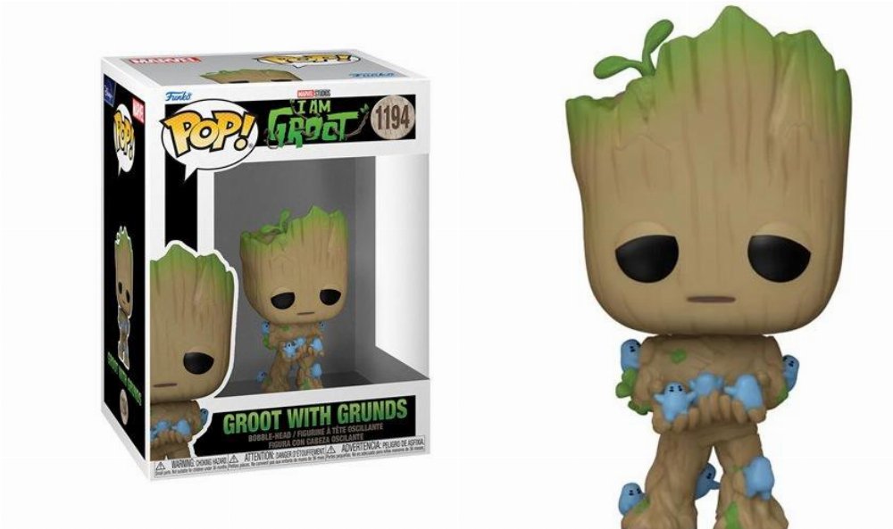 Φιγούρα Funko POP! Marvel: I Am Groot – Groot with Grunds #1194