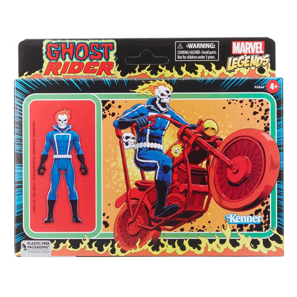 Marvel Legends: Retro Collection – Vehicle Ghost Rider Φιγούρα Δράσης (10cm)