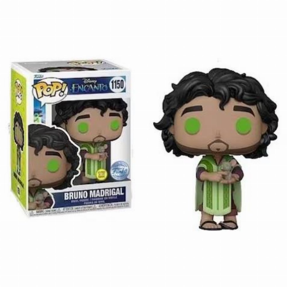 Φιγούρα Funko POP! Disney: Encanto – Bruno Madrigal (GITD) #1150 (Exclusive)
