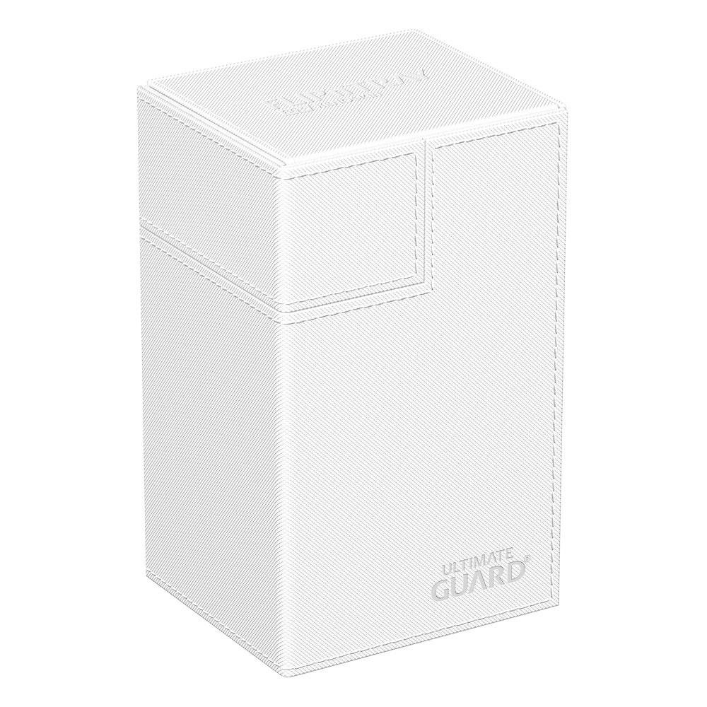 Ultimate Guard Flip ‘n’ Tray 80+ Deck Box – XenoSkin White