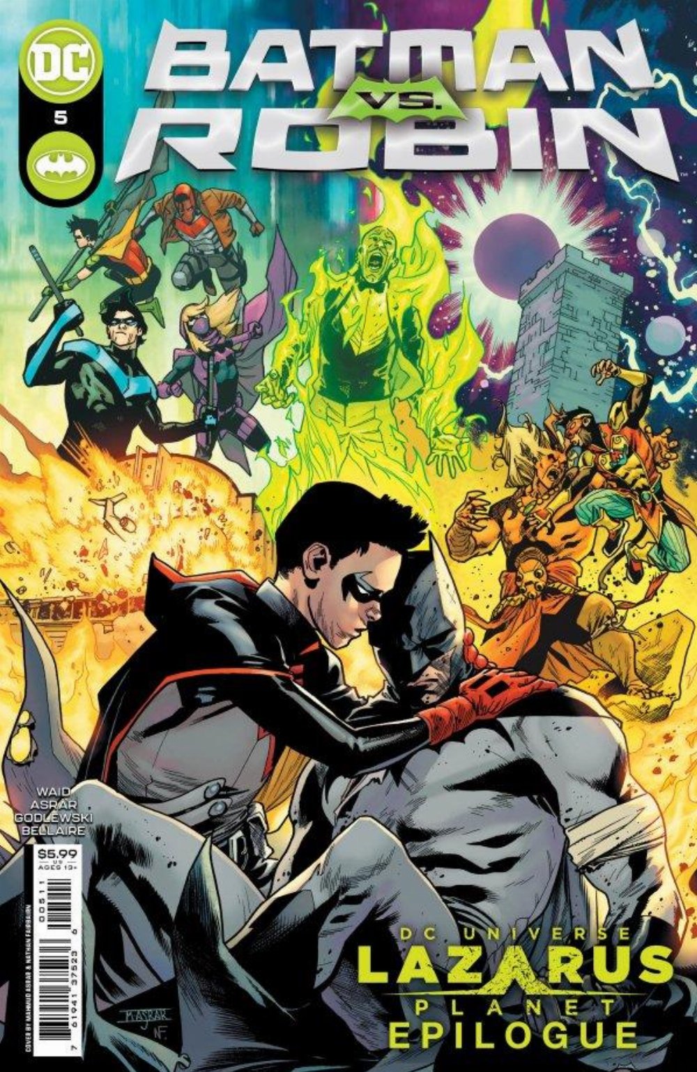 Τεύχος Κόμικ Batman Vs. Robin #5