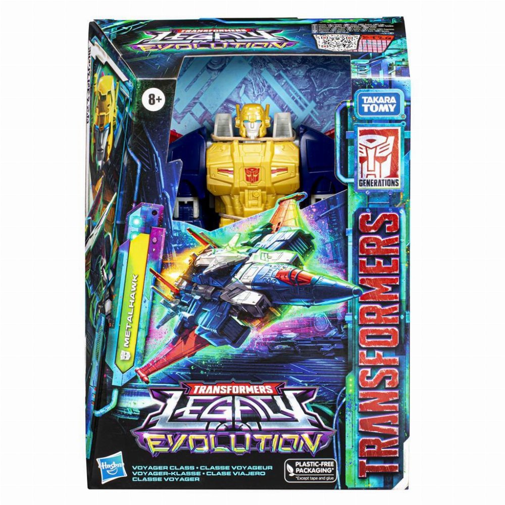 Transformers: Legacy Evolution Voyager Class – Metalhawk Φιγούρα Δράσης (18cm)