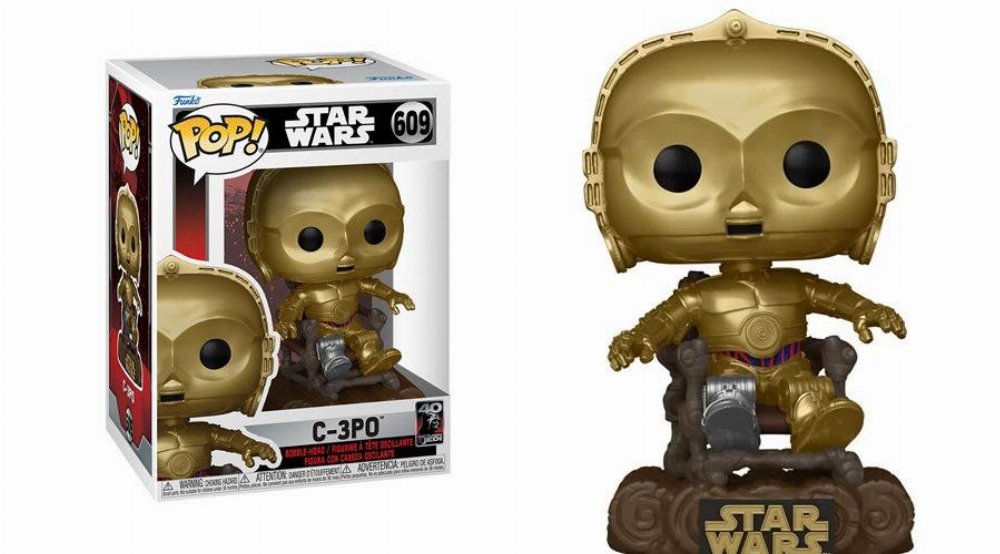 Φιγούρα Funko POP! Star Wars: Return of the Jedi – C3P0 in Chair #609
