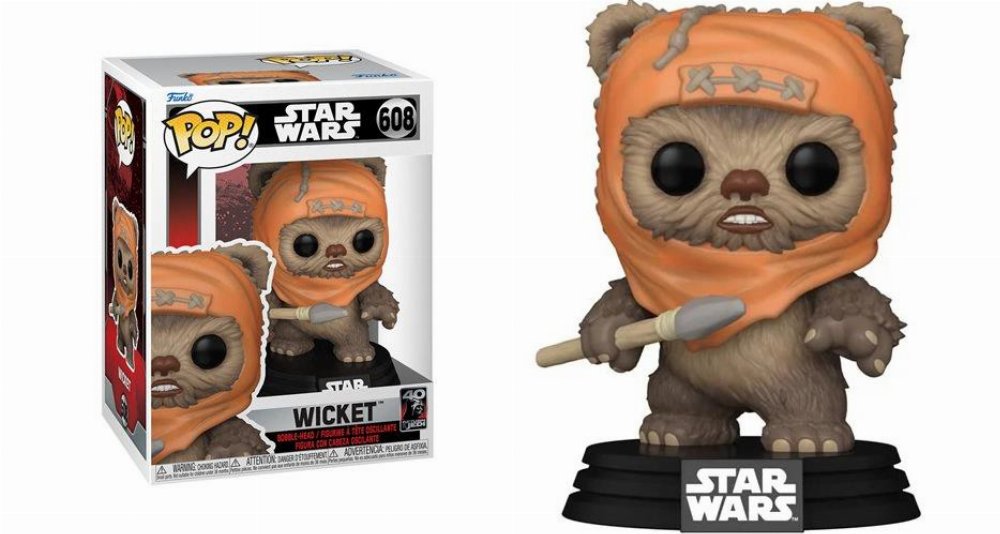 Φιγούρα Funko POP! Star Wars: Return of the Jedi – Wicket #608