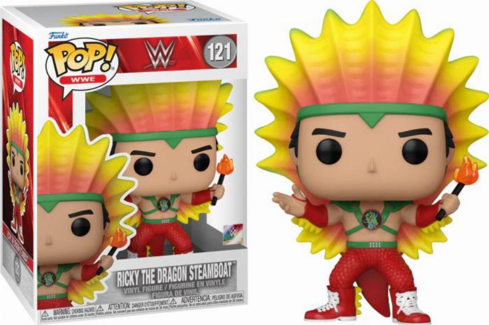 Φιγούρα Funko POP! WWE – Ricky the Dragon Steamboat #121 Φιγούρα