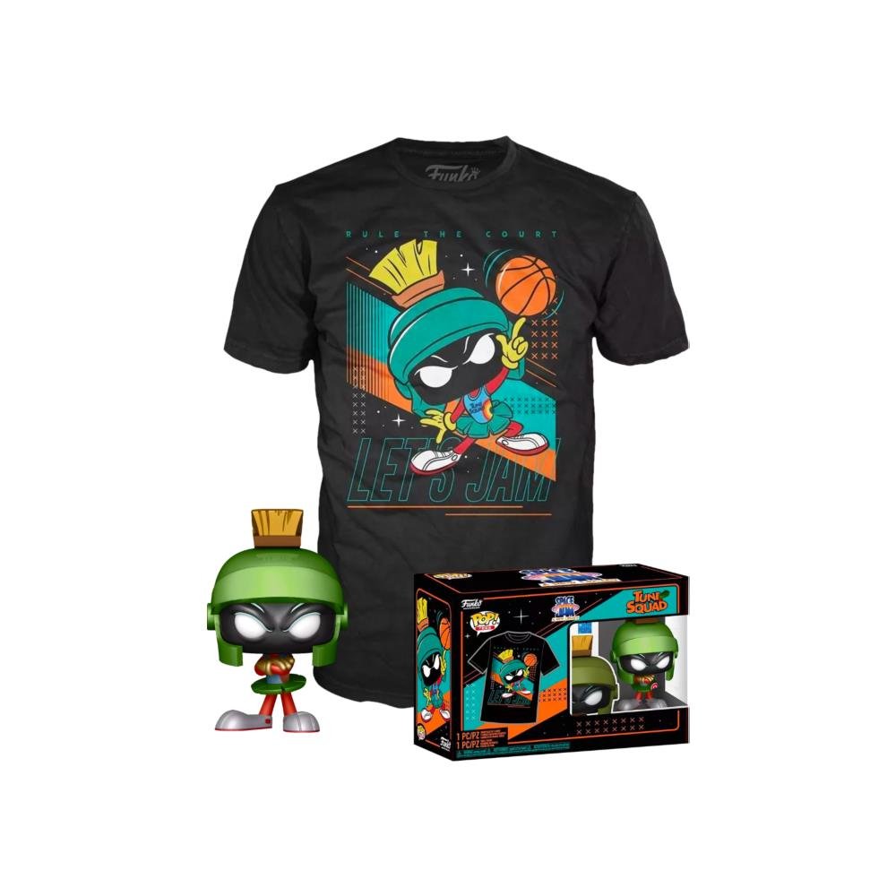 Συλλεκτικό Funko Box: Space Jam – Marvin POP! με T-Shirt (XL)