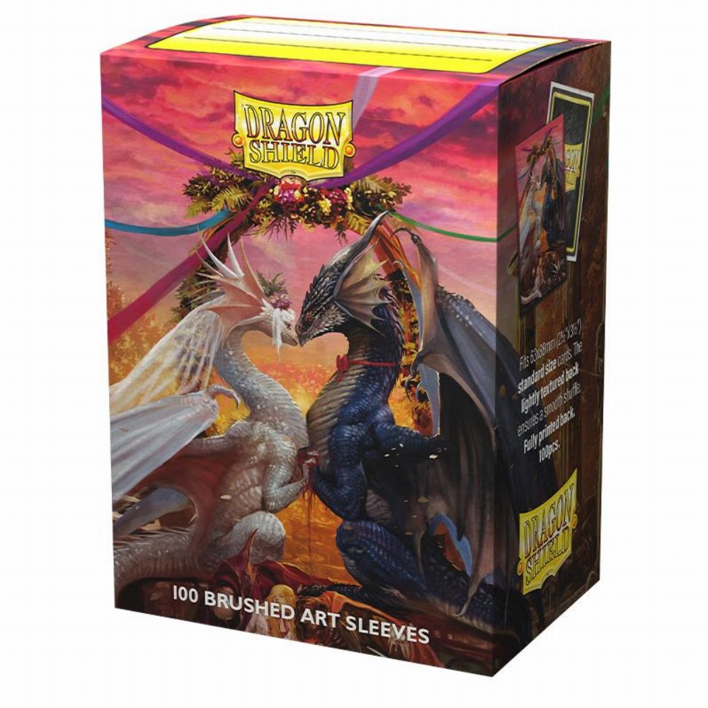 Dragon Shield Art Sleeves Standard Size – Valentine Dragon 2023 (100 Sleeves)