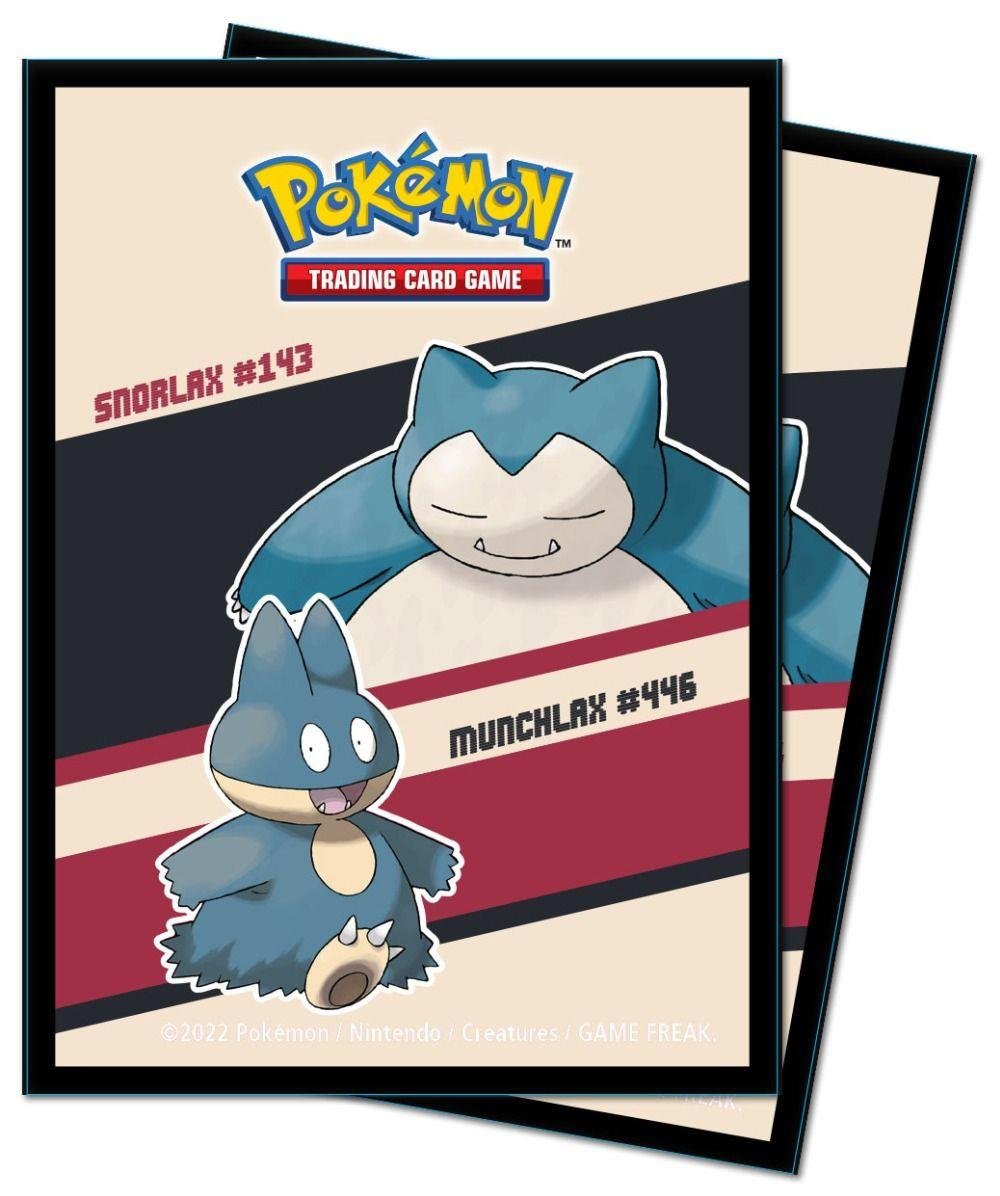 Ultra Pro Card Sleeves Standard Size 65ct – Pokemon: Snorlax & Munchlax
